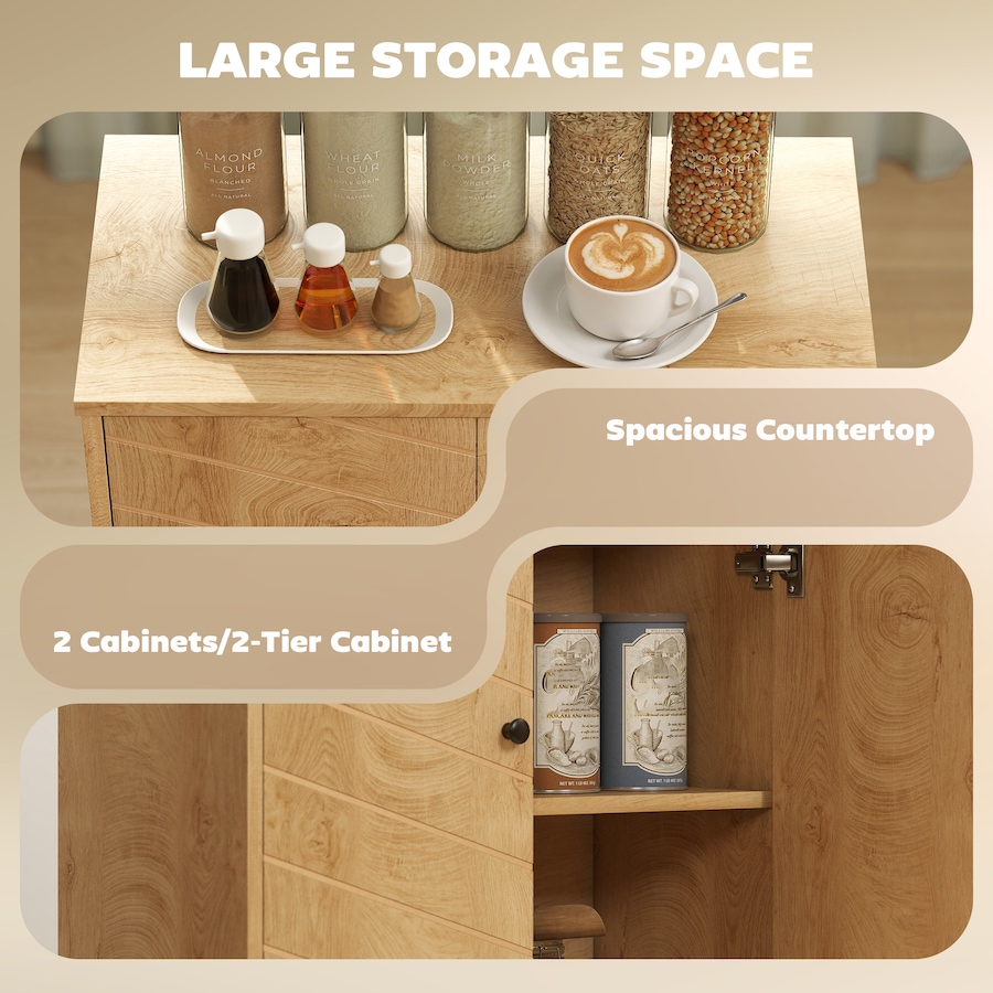 Image 997230_ALTMORE11.jpg, Product 997-230 / Price $103.99, HOMCOM Storage Cabinet for Living Room Sideboard with Soft Close Doors from HOMCOM on TSC.ca's Home & Garden department