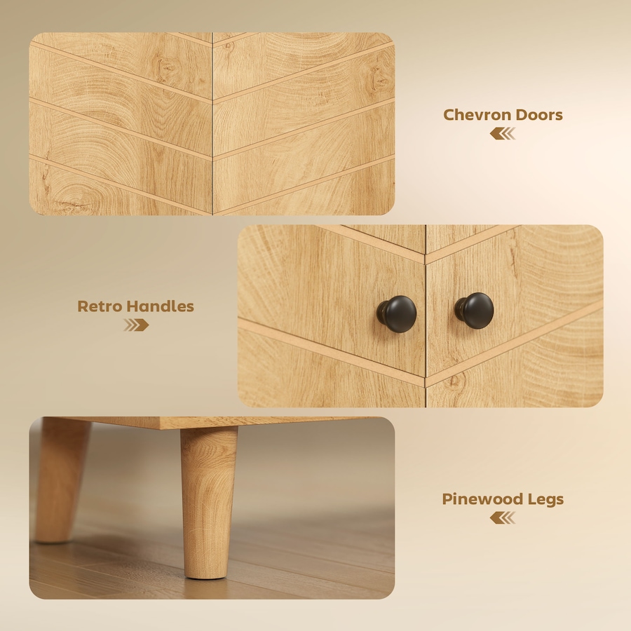 Image 997230_ALTMORE14.jpg, Product 997-230 / Price $103.99, HOMCOM Storage Cabinet for Living Room Sideboard with Soft Close Doors from HOMCOM on TSC.ca's Home & Garden department