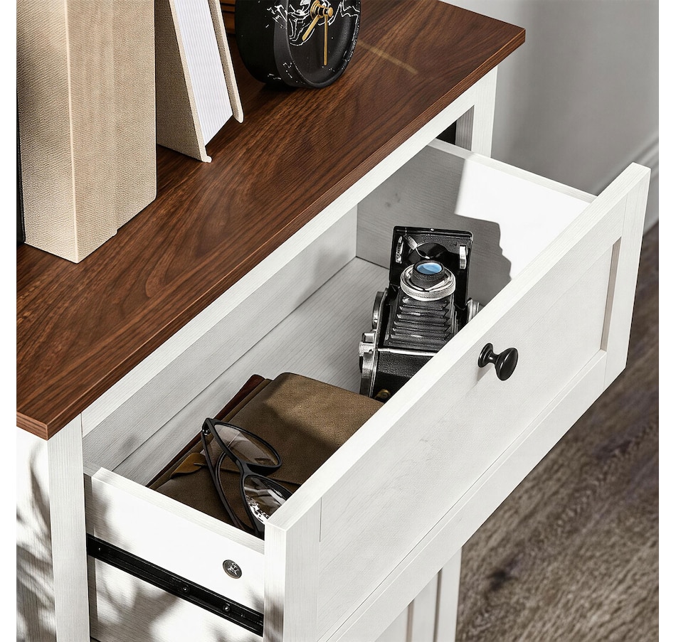 Image 997239_ALTMORE10.jpg, Product 997-239 / Price $141.99, HOMCOM Farmhouse Storage Cabinet, Sideboard with Drawer and Doors, White from HOMCOM on TSC.ca's Home & Garden department