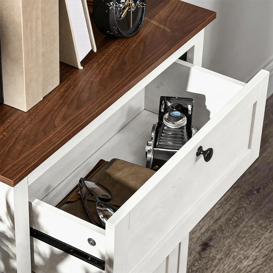 Image 997239_ALTMORE10.jpg, Product 997-239 / Price $139.99, HOMCOM Farmhouse Storage Cabinet, Sideboard with Drawer and Doors, White from HOMCOM on TSC.ca's Home & Garden department