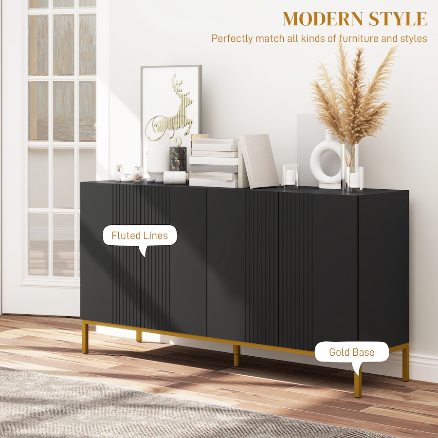 Image 997244_ALTMORE11.jpg, Product 997-244 / Price $225.80, HOMCOM Sideboard Buffet Cabinet with Adjustable Shelves, Soft-Close Doors from HOMCOM on TSC.ca's Home & Garden department