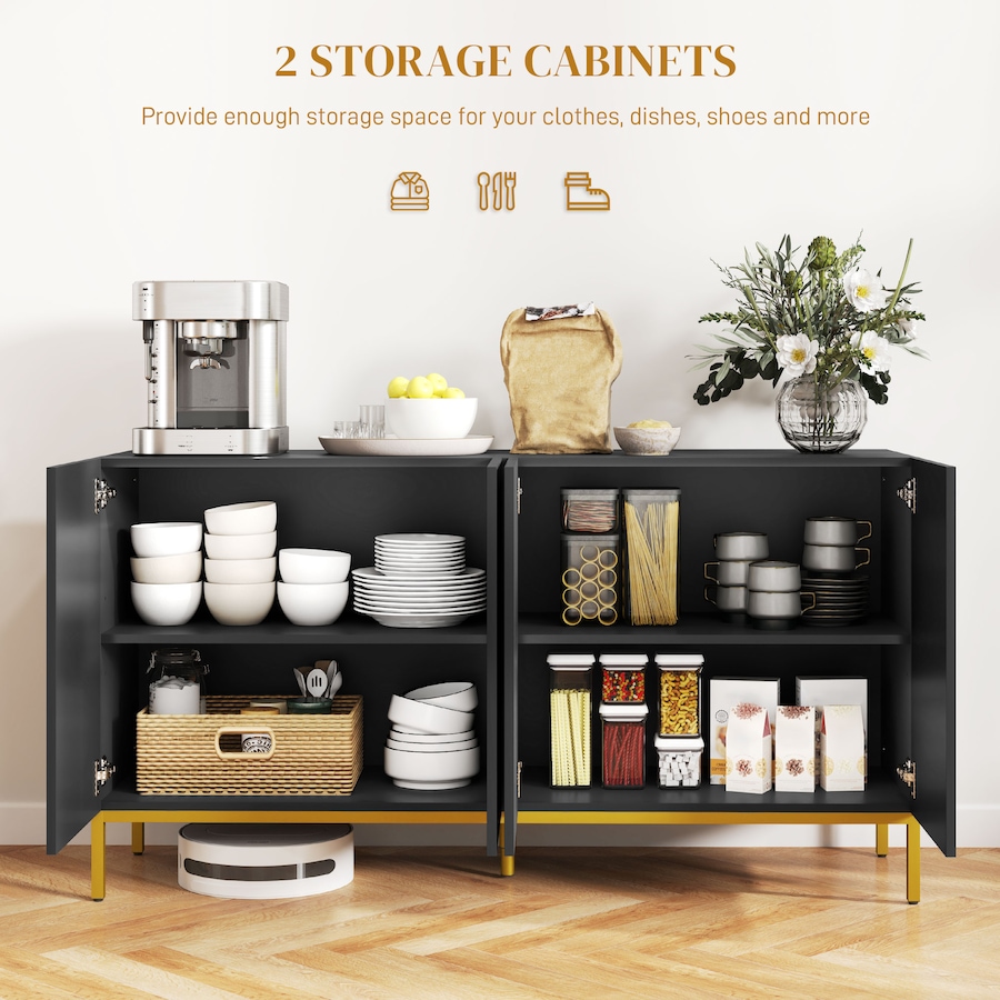 Image 997244_ALTMORE12.jpg, Product 997-244 / Price $225.80, HOMCOM Sideboard Buffet Cabinet with Adjustable Shelves, Soft-Close Doors from HOMCOM on TSC.ca's Home & Garden department