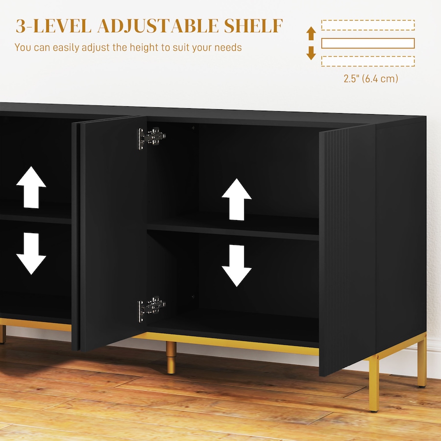 Image 997244_ALTMORE13.jpg, Product 997-244 / Price $225.80, HOMCOM Sideboard Buffet Cabinet with Adjustable Shelves, Soft-Close Doors from HOMCOM on TSC.ca's Home & Garden department