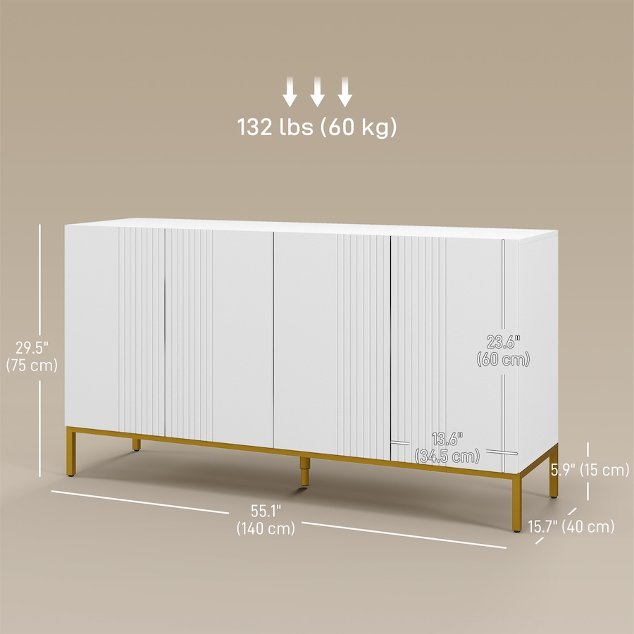 Image 997244_ALTMORE2.jpg, Product 997-244 / Price $225.80, HOMCOM Sideboard Buffet Cabinet with Adjustable Shelves, Soft-Close Doors from HOMCOM on TSC.ca's Home & Garden department