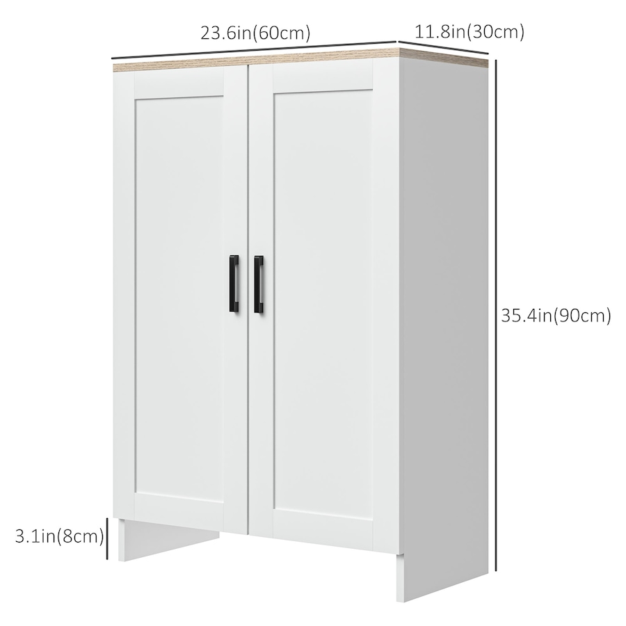 Image 997251_ALTMORE10.jpg, Product 997-251 / Price $114.99 - $124.99, HOMCOM Storage Cabinet with Double Doors and Adjustable Shelf from HOMCOM on TSC.ca's Home & Garden department