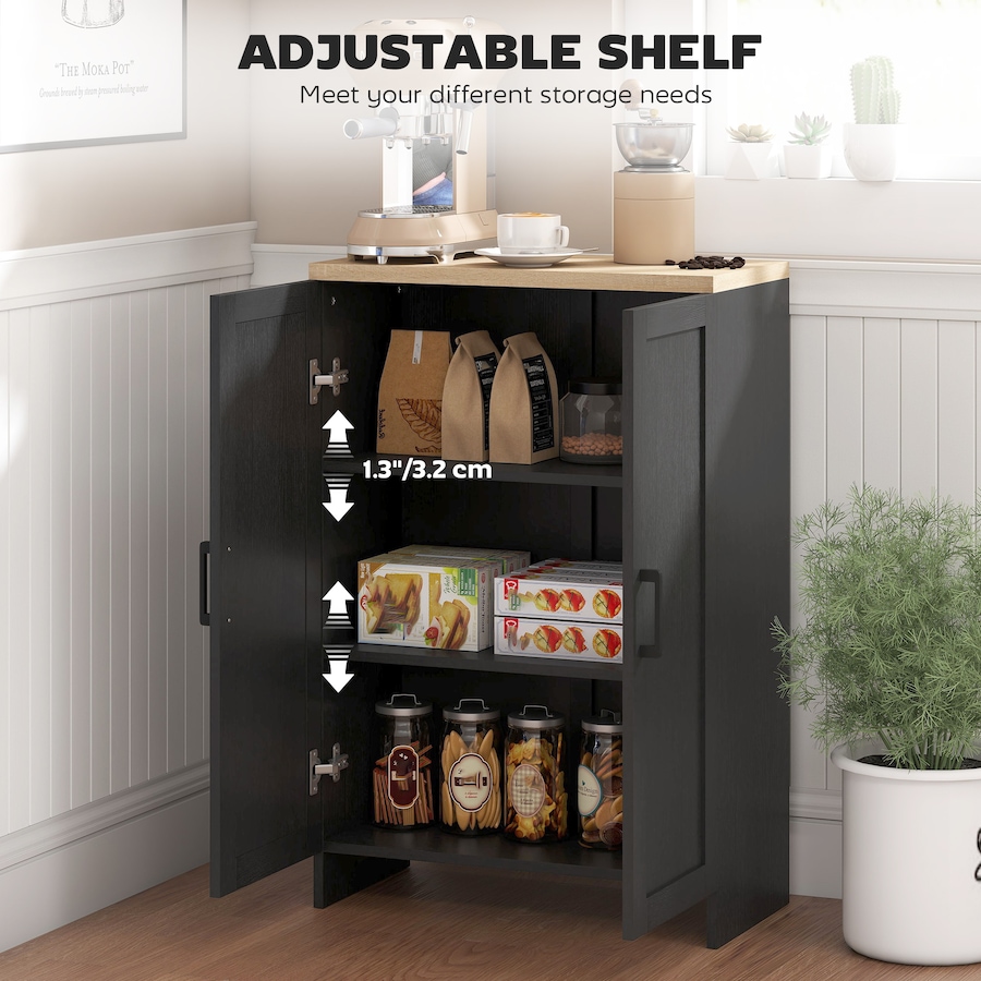 Image 997251_ALTMORE4.jpg, Product 997-251 / Price $114.99 - $124.99, HOMCOM Storage Cabinet with Double Doors and Adjustable Shelf from HOMCOM on TSC.ca's Home & Garden department