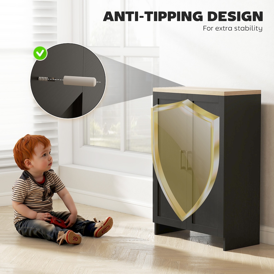 Image 997251_ALTMORE5.jpg, Product 997-251 / Price $114.99 - $124.99, HOMCOM Storage Cabinet with Double Doors and Adjustable Shelf from HOMCOM on TSC.ca's Home & Garden department