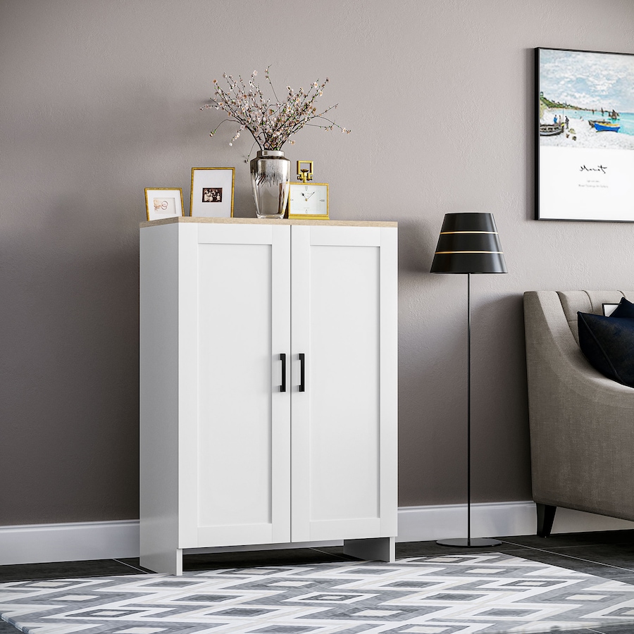 Image 997251_ALTMORE9.jpg, Product 997-251 / Price $114.99 - $124.99, HOMCOM Storage Cabinet with Double Doors and Adjustable Shelf from HOMCOM on TSC.ca's Home & Garden department