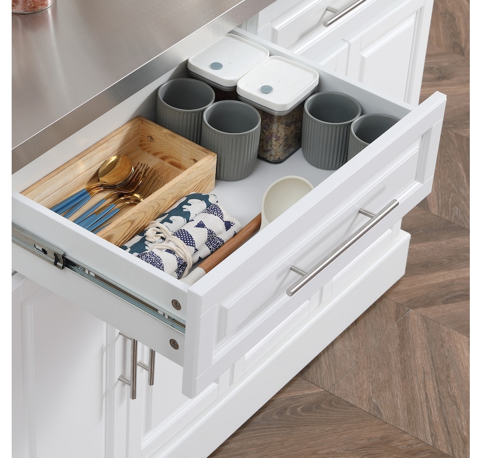 Image 997252_ALTMORE8.jpg, Product 997-252 / Price $329.99 - $419.99, HOMCOM Kitchen Island with Storage, Rolling Kitchen Cart with 2 Drawers from HOMCOM on TSC.ca's Home & Garden department