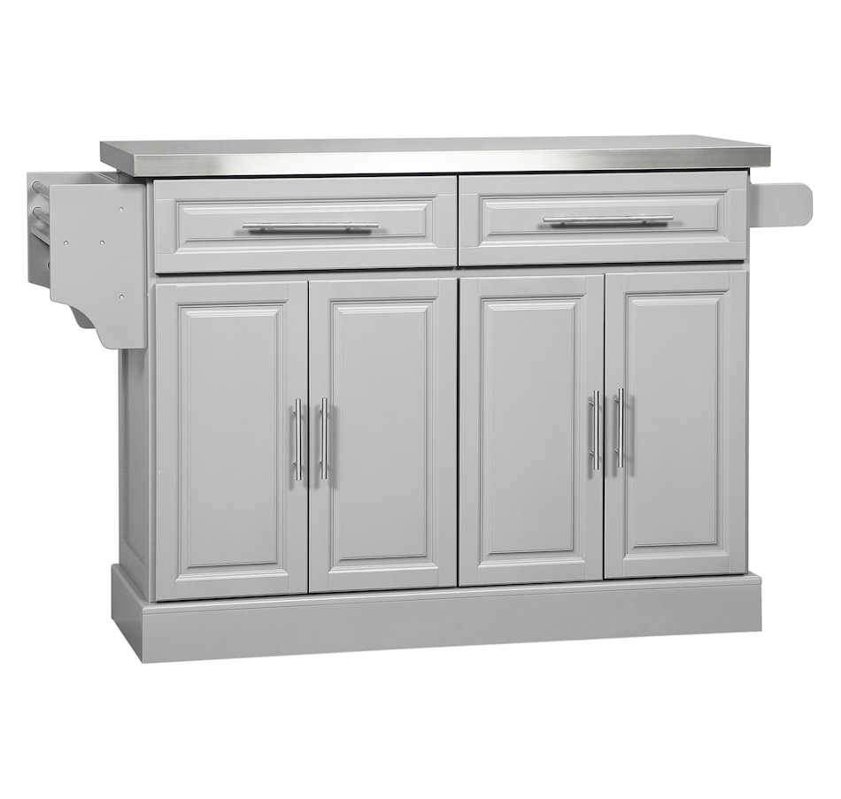 Image 997252_ST05.jpg, Product 997-252 / Price $329.99 - $419.99, HOMCOM Kitchen Island with Storage, Rolling Kitchen Cart with 2 Drawers from HOMCOM on TSC.ca's Home & Garden department
