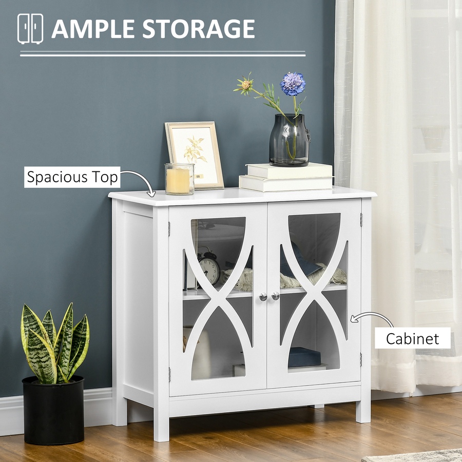 Image 997253_ALTMORE3.jpg, Product 997-253 / Price $139.04, HOMCOM Kitchen Sideboard, Glass Door Buffet Cabinet with Adjustable Shelf from HOMCOM on TSC.ca's Home & Garden department