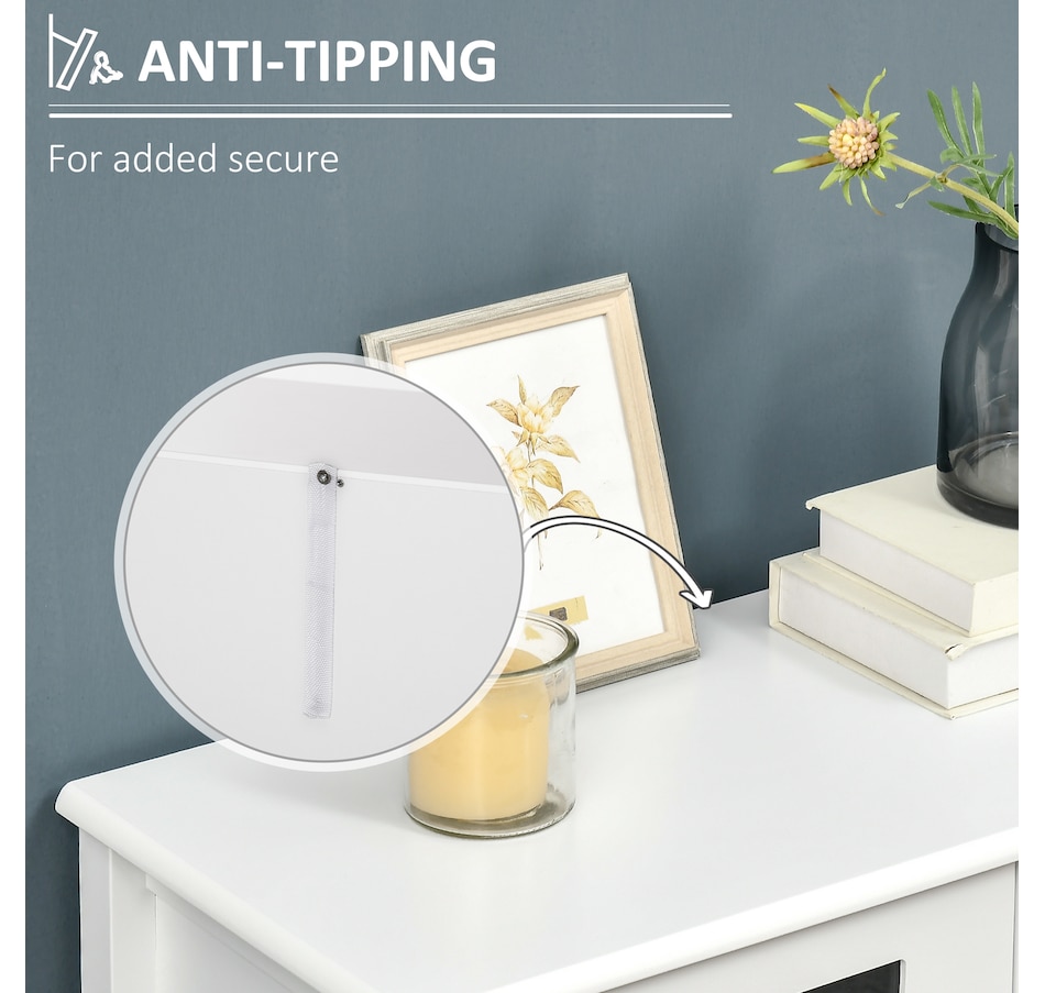 Image 997253_ALTMORE6.jpg, Product 997-253 / Price $109.99 - $134.99, HOMCOM Kitchen Sideboard, Glass Door Buffet Cabinet with Adjustable Shelf from HOMCOM on TSC.ca's Home & Garden department