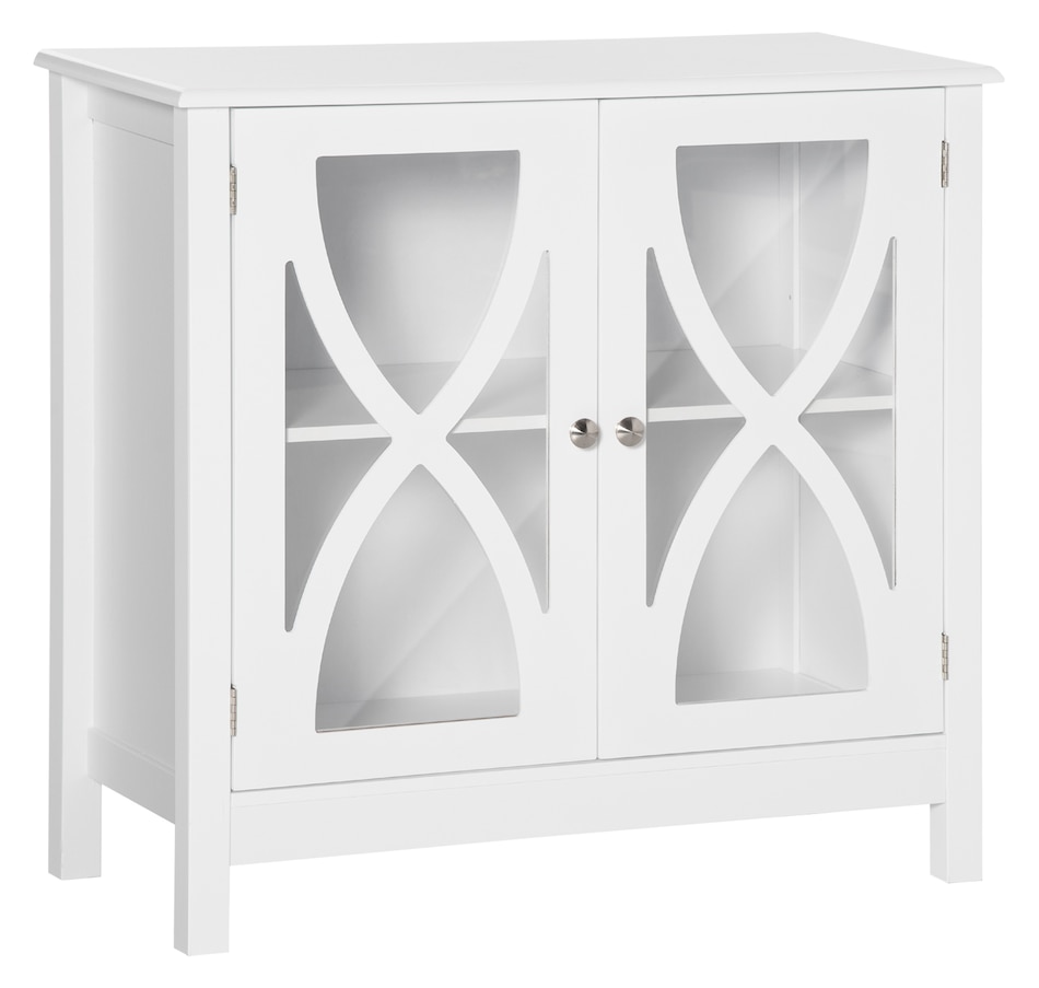 Image 997253_ST01.jpg, Product 997-253 / Price $109.99 - $134.99, HOMCOM Kitchen Sideboard, Glass Door Buffet Cabinet with Adjustable Shelf from HOMCOM on TSC.ca's Home & Garden department