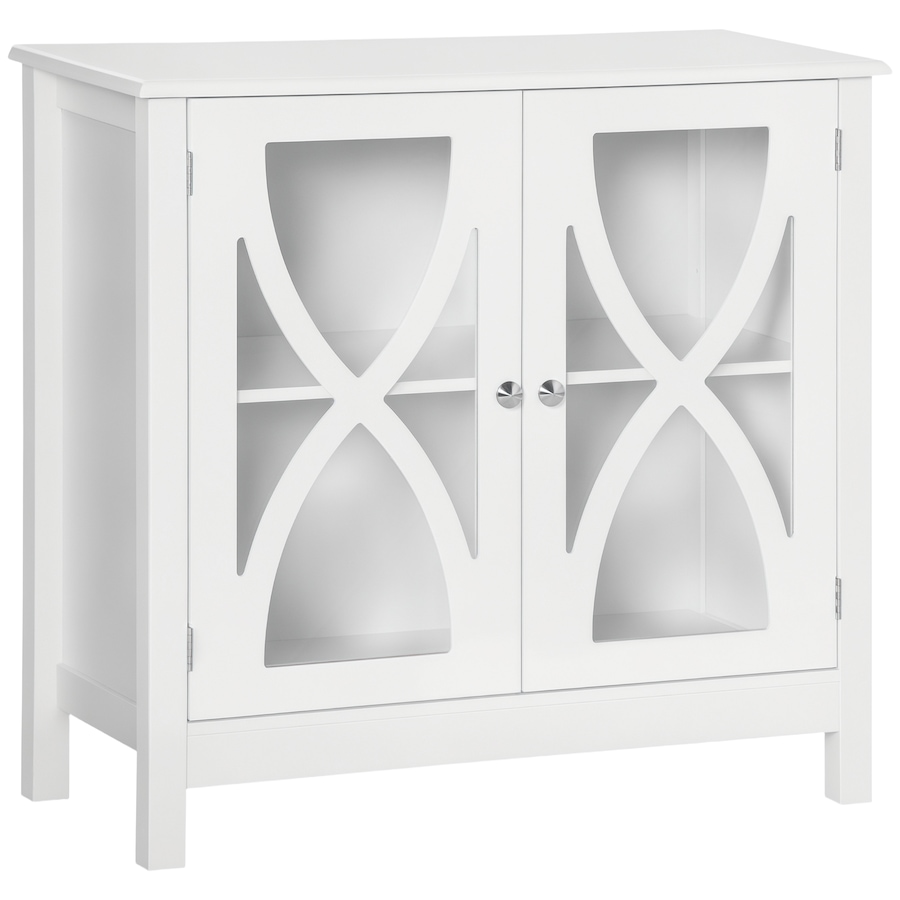 Image 997253_ST01.jpg, Product 997-253 / Price $139.04, HOMCOM Kitchen Sideboard, Glass Door Buffet Cabinet with Adjustable Shelf from HOMCOM on TSC.ca's Home & Garden department