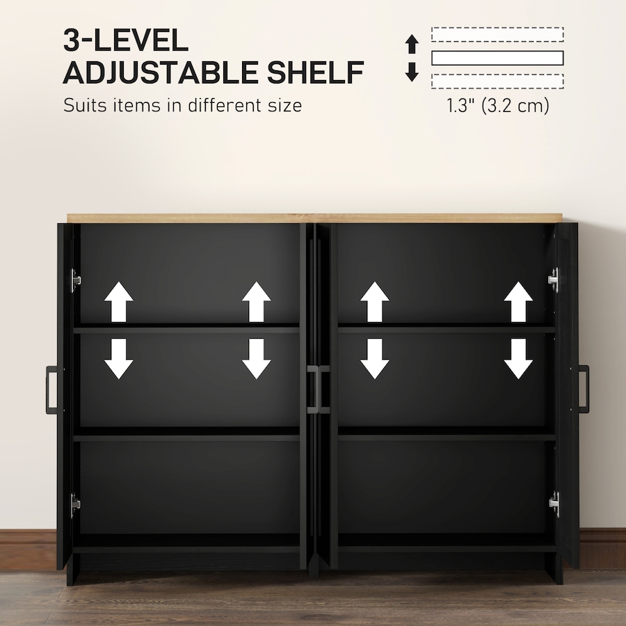 Image 997254_ALTMORE12.jpg, Product 997-254 / Price $189.14 - $203.69, HOMCOM Modern Sideboard Buffet Cabinet with Adjustable Shelves White from HOMCOM on TSC.ca's Home & Garden department
