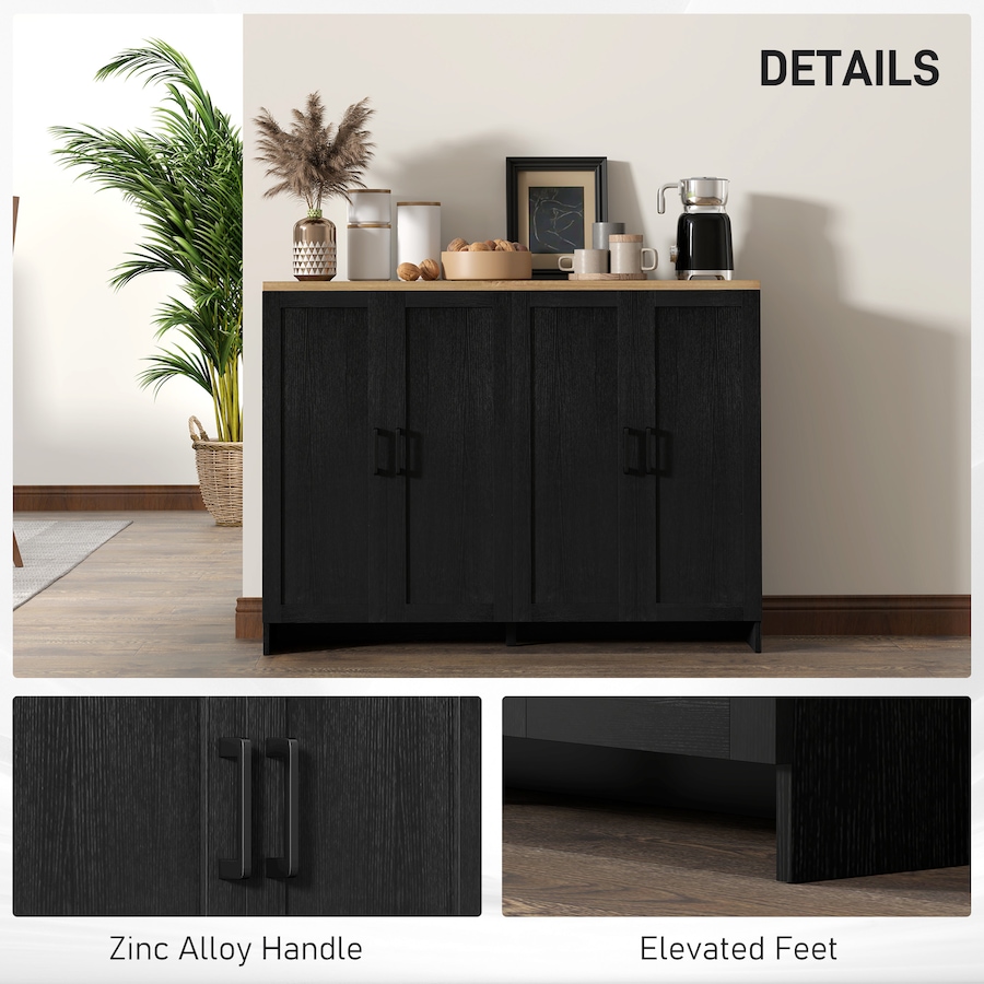 Image 997254_ALTMORE13.jpg, Product 997-254 / Price $189.14 - $203.69, HOMCOM Modern Sideboard Buffet Cabinet with Adjustable Shelves White from HOMCOM on TSC.ca's Home & Garden department