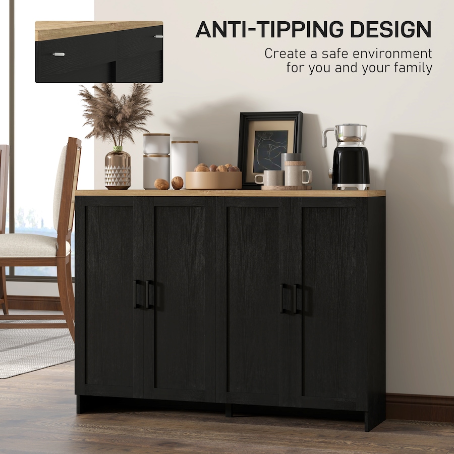 Image 997254_ALTMORE14.jpg, Product 997-254 / Price $189.14 - $203.69, HOMCOM Modern Sideboard Buffet Cabinet with Adjustable Shelves White from HOMCOM on TSC.ca's Home & Garden department