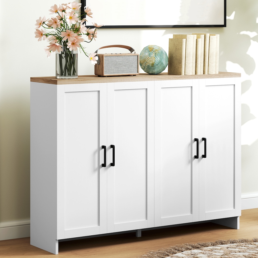 Image 997254_ALTMORE7.jpg, Product 997-254 / Price $189.14 - $203.69, HOMCOM Modern Sideboard Buffet Cabinet with Adjustable Shelves White from HOMCOM on TSC.ca's Home & Garden department
