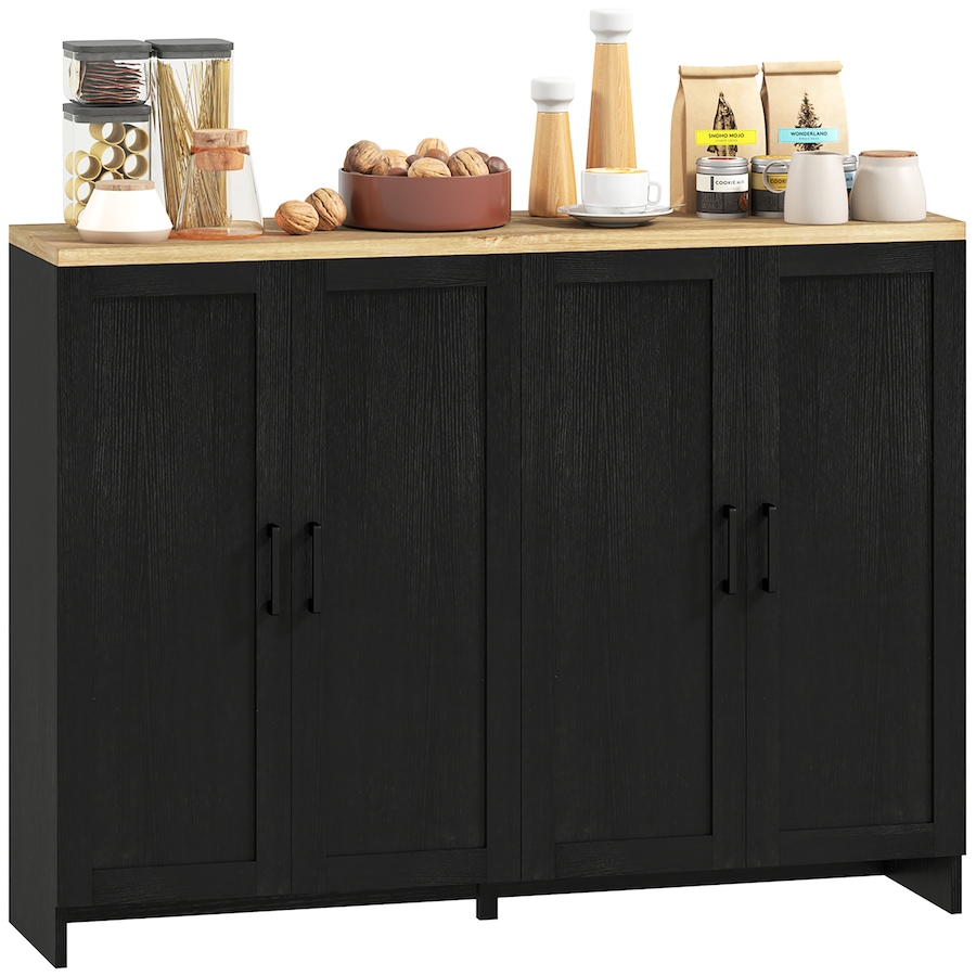 Image 997254_ST02.jpg, Product 997-254 / Price $189.14 - $203.69, HOMCOM Modern Sideboard Buffet Cabinet with Adjustable Shelves White from HOMCOM on TSC.ca's Home & Garden department