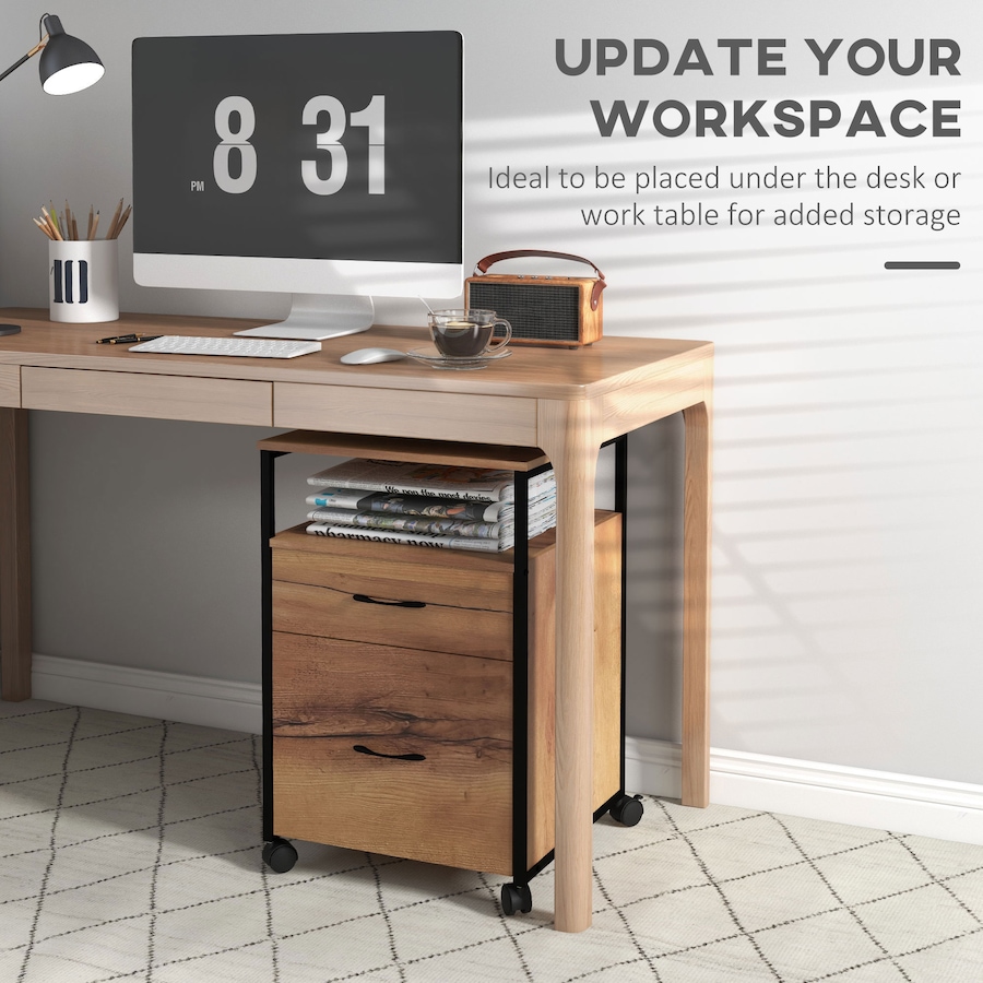 Image 997256_ALTMORE3.jpg, Product 997-256 / Price $79.99, Vinsetto Mobile Filing Cabinet with Drawers and Hanging Bars for Letter A4 from Vinsetto on TSC.ca's Home & Garden department