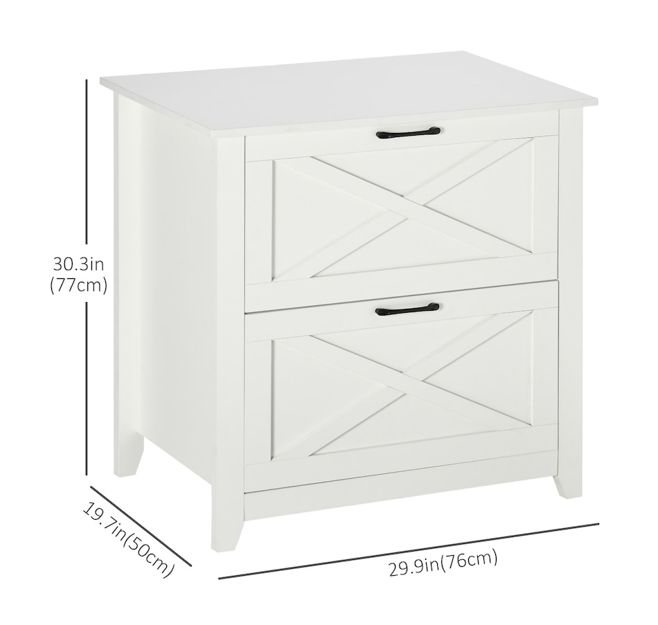 Image 997261_ALTMORE2.jpg, Product 997-261 / Price $134.99, Vinsetto Mobile Filing Cabinet on Wheels with Hanging Bars for A4 Size from Vinsetto on TSC.ca's Home & Garden department