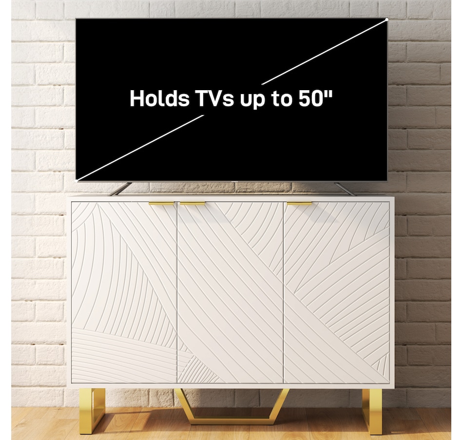 Image 997265_ALTMORE14.jpg, Product 997-265 / Price $174.99 - $259.99, HOMCOM Sideboard with Adjustable Shelves, Modern Buffet Cabinet, White from HOMCOM on TSC.ca's Home & Garden department