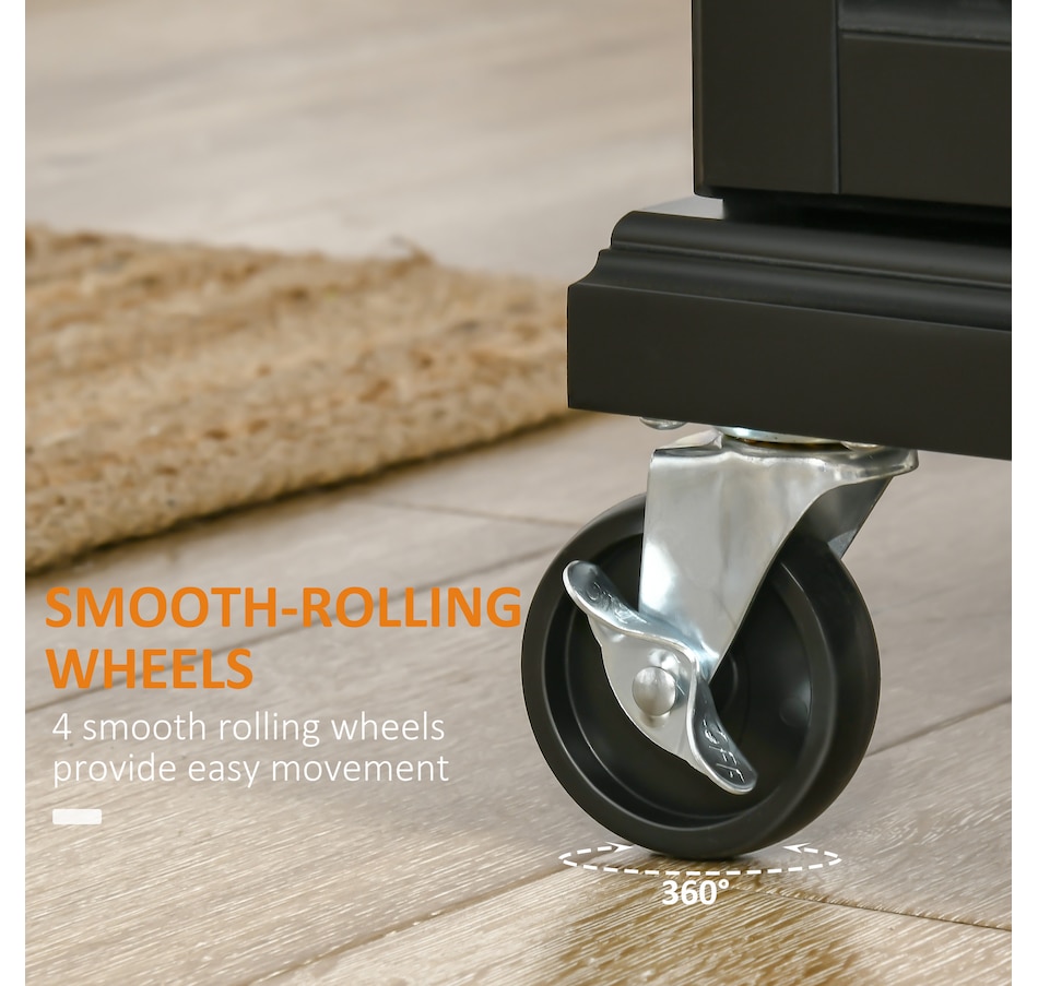 Image 997267_ALTMORE13.jpg, Product 997-267 / Price $184.99 - $209.99, HOMCOM Kitchen Island, Rolling Kitchen Cart with Stainless Steel Top from HOMCOM on TSC.ca's Home & Garden department