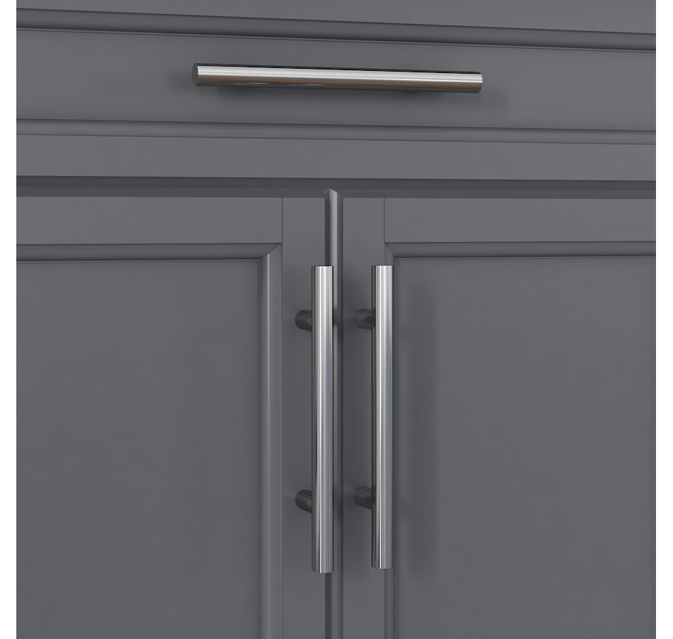 Image 997267_ALTMORE22.jpg, Product 997-267 / Price $184.99 - $209.99, HOMCOM Kitchen Island, Rolling Kitchen Cart with Stainless Steel Top from HOMCOM on TSC.ca's Home & Garden department