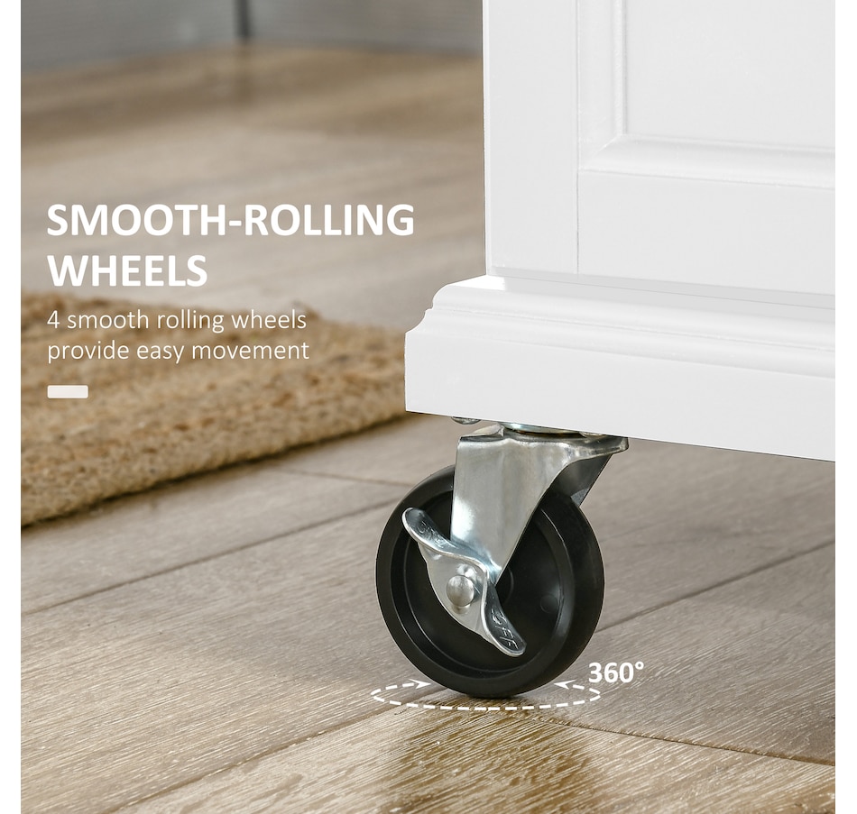 Image 997267_ALTMORE5.jpg, Product 997-267 / Price $184.99 - $209.99, HOMCOM Kitchen Island, Rolling Kitchen Cart with Stainless Steel Top from HOMCOM on TSC.ca's Home & Garden department