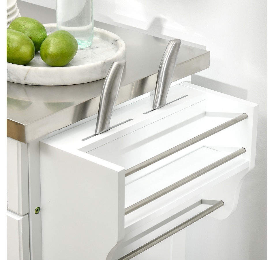 Image 997267_ALTMORE7.jpg, Product 997-267 / Price $184.99 - $209.99, HOMCOM Kitchen Island, Rolling Kitchen Cart with Stainless Steel Top from HOMCOM on TSC.ca's Home & Garden department