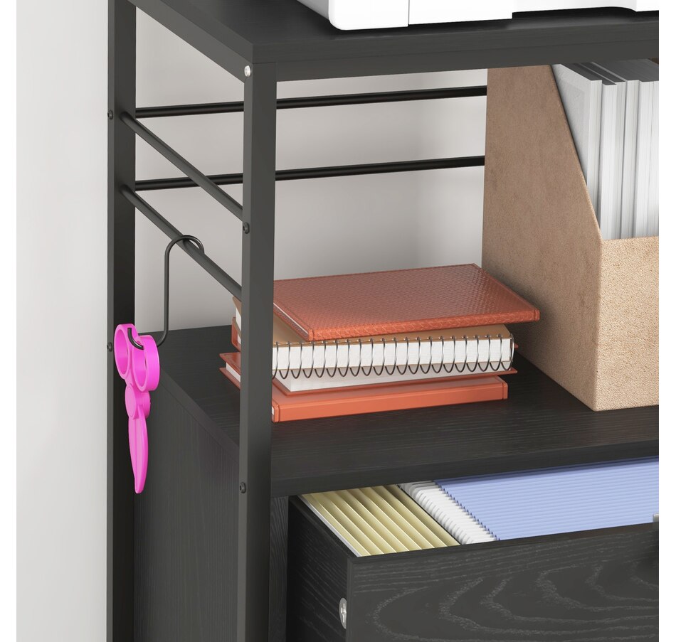 Image 997273_ALTMORE8.jpg, Product 997-273 / Price $154.99, Vinsetto 2 Drawer File Cabinet, Lockable Adjustable Hanging Bar, Black from Vinsetto on TSC.ca's Home & Garden department