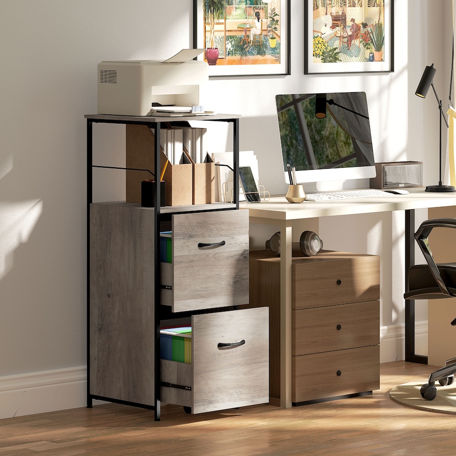 Image 997283_ALTMORE1.jpg, Product 997-283 / Price $99.99 - $109.99, Vinsetto Vertical Filing Cabinet with Hanging Bars for Letter and A4 Size from Vinsetto on TSC.ca's Home & Garden department