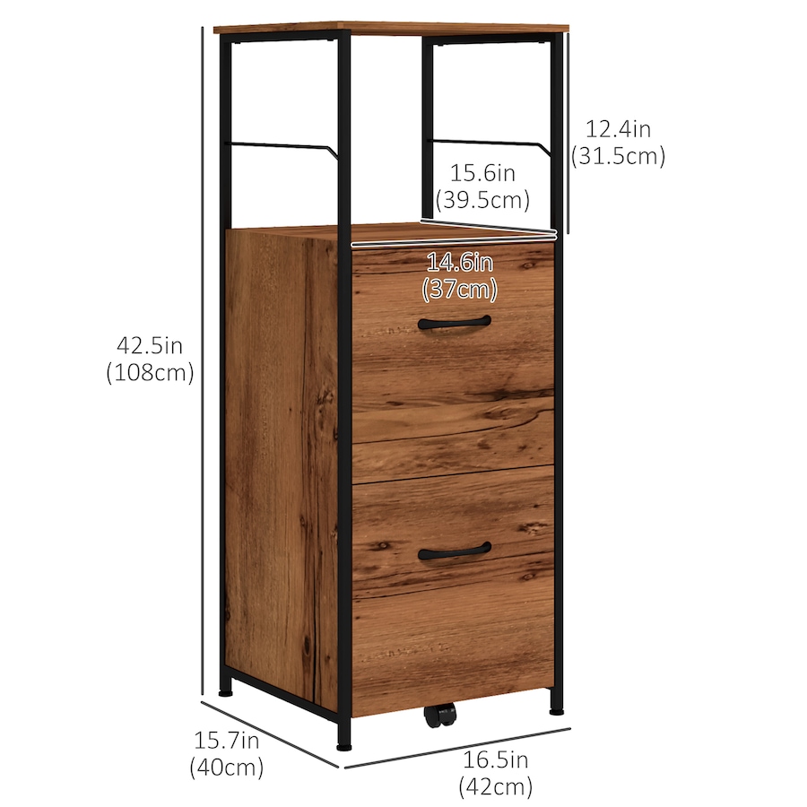 Image 997283_ALTMORE10.jpg, Product 997-283 / Price $99.99 - $109.99, Vinsetto Vertical Filing Cabinet with Hanging Bars for Letter and A4 Size from Vinsetto on TSC.ca's Home & Garden department