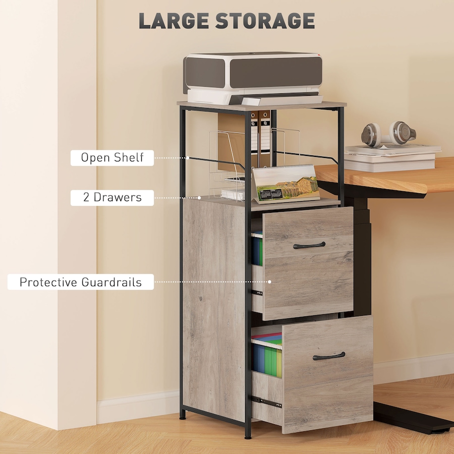 Image 997283_ALTMORE4.jpg, Product 997-283 / Price $99.99 - $109.99, Vinsetto Vertical Filing Cabinet with Hanging Bars for Letter and A4 Size from Vinsetto on TSC.ca's Home & Garden department