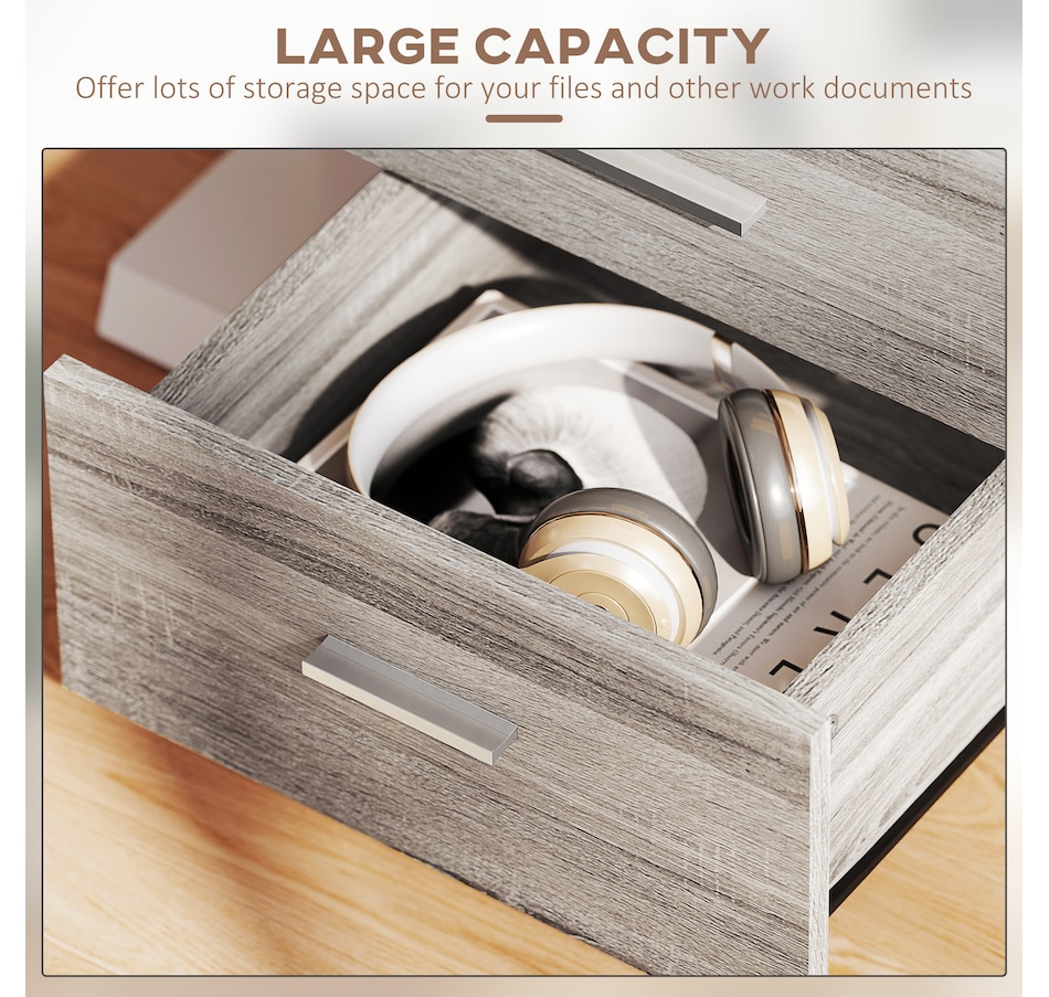 Image 997284_ALTMORE13.jpg, Product 997-284 / Price $109.99, Vinsetto 3 Drawer File Cabinet with Lock and Wheels from Vinsetto on TSC.ca's Home & Garden department