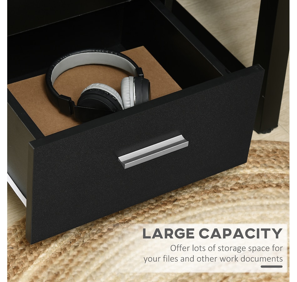 Image 997284_ALTMORE21.jpg, Product 997-284 / Price $109.99, Vinsetto 3 Drawer File Cabinet with Lock and Wheels from Vinsetto on TSC.ca's Home & Garden department