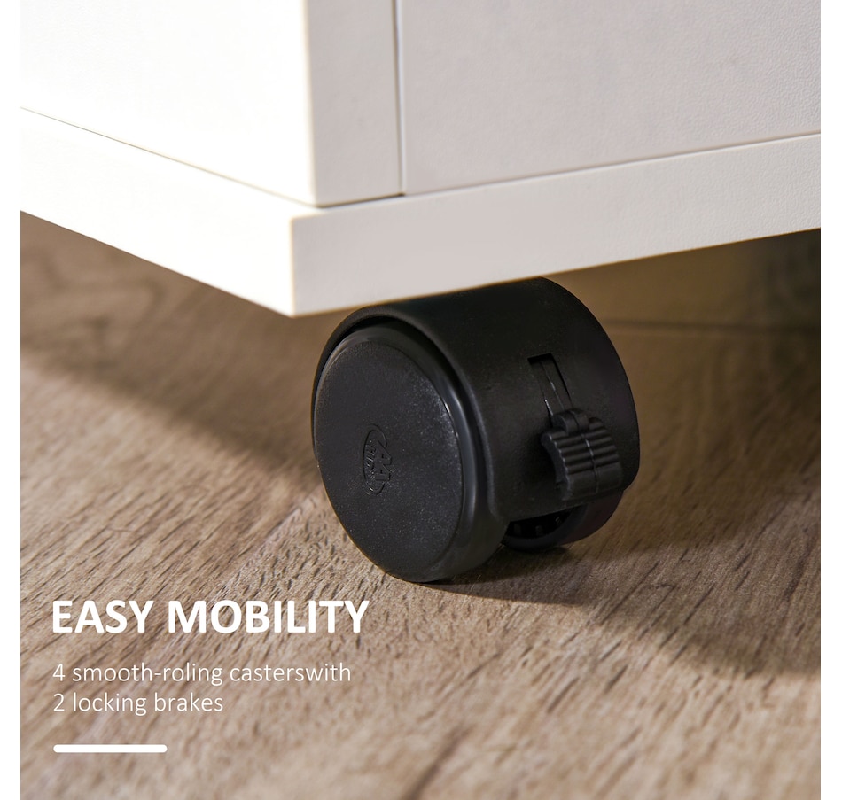 Image 997284_ALTMORE6.jpg, Product 997-284 / Price $109.99, Vinsetto 3 Drawer File Cabinet with Lock and Wheels from Vinsetto on TSC.ca's Home & Garden department