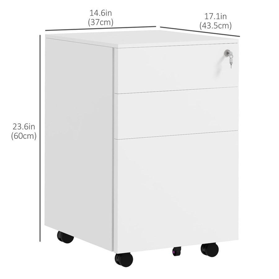 Image 997286_ALTMORE10.jpg, Product 997-286 / Price $154.99 - $169.99, Vinsetto Steel File Cabinet with Lock Hanging Bar for Letter A4 Legal Size from Vinsetto on TSC.ca's Home & Garden department