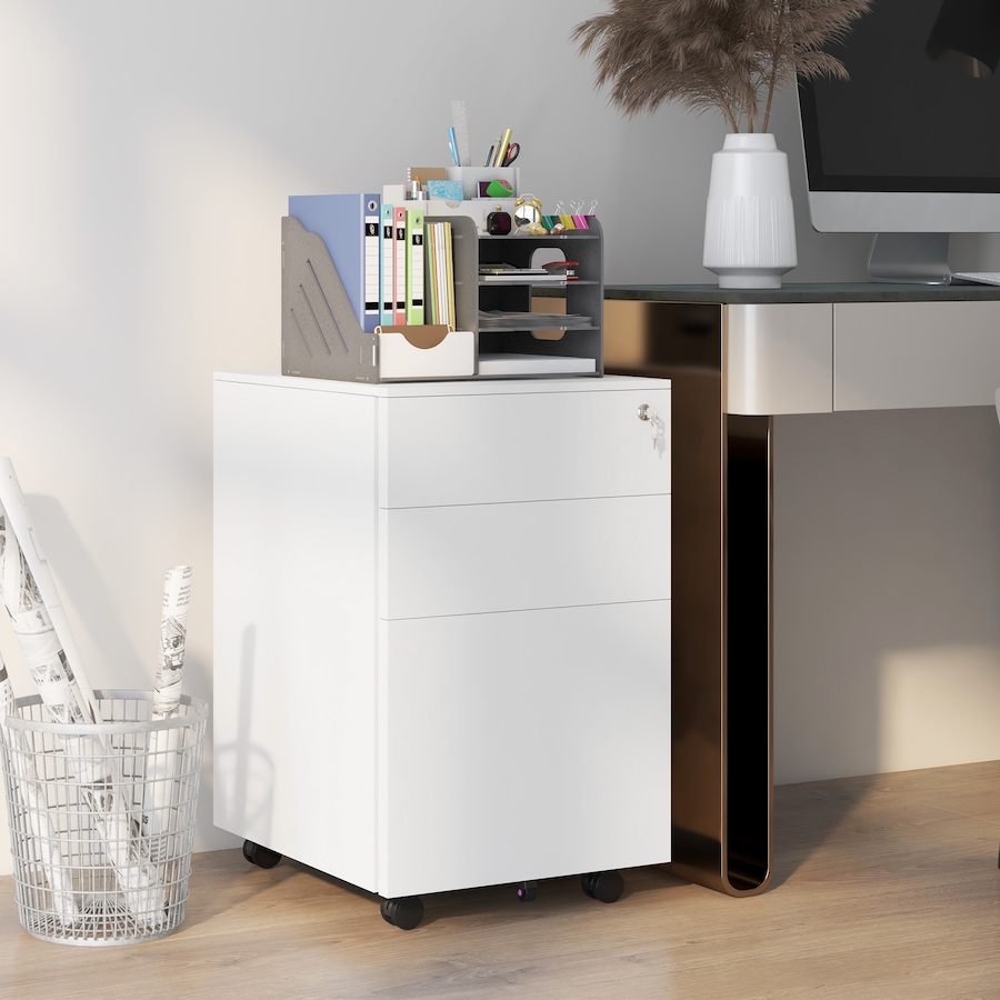 Image 997286_ALTMORE9.jpg, Product 997-286 / Price $154.99 - $169.99, Vinsetto Steel File Cabinet with Lock Hanging Bar for Letter A4 Legal Size from Vinsetto on TSC.ca's Home & Garden department