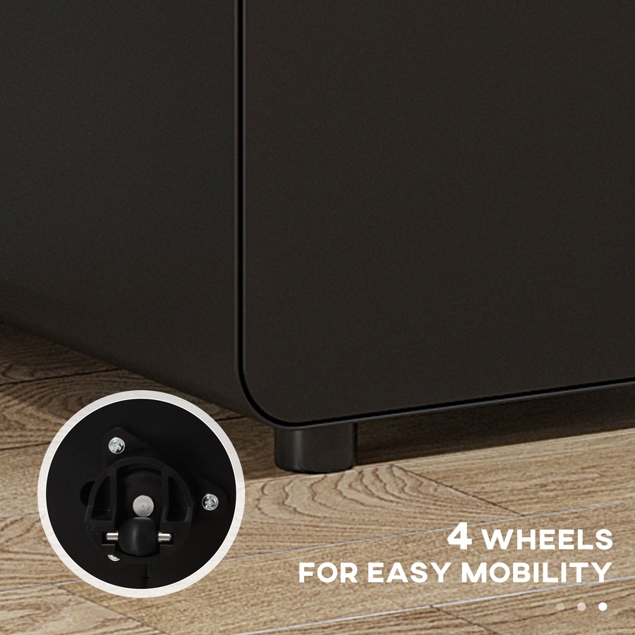Image 997287_ALTMORE12.jpg, Product 997-287 / Price $204.99 - $205.99, Vinsetto 3-Drawer Filing Cabinet w/ Wheels, Lockable Office Storage Drawer from Vinsetto on TSC.ca's Home & Garden department