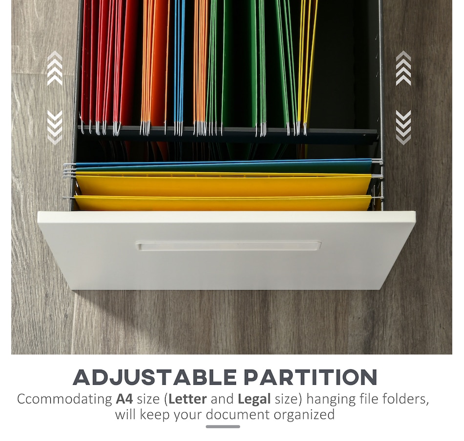 Image 997288_ALTMORE14.jpg, Product 997-288 / Price $139.99 - $149.99, Vinsetto 2-Drawer Filing Cabinet w/ Wheels, Lockable Office Storage Drawer from Vinsetto on TSC.ca's Home & Garden department