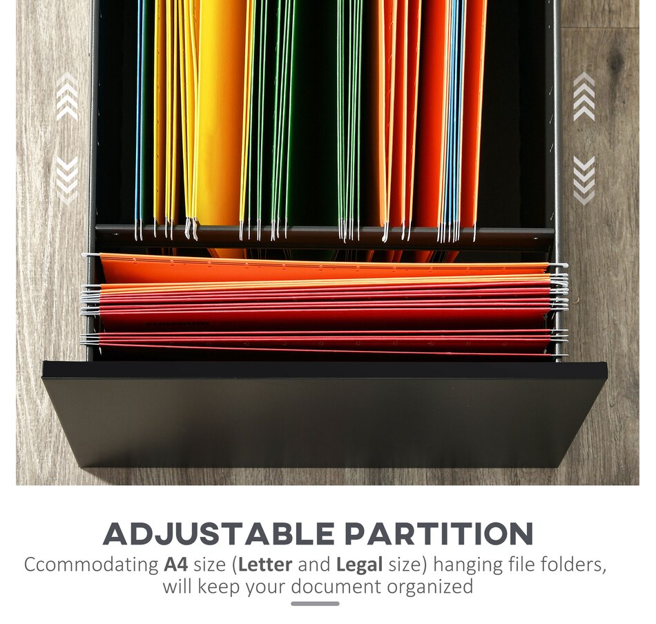 Image 997288_ALTMORE6.jpg, Product 997-288 / Price $139.99 - $149.99, Vinsetto 2-Drawer Filing Cabinet w/ Wheels, Lockable Office Storage Drawer from Vinsetto on TSC.ca's Home & Garden department