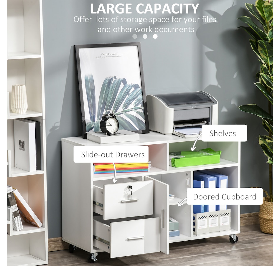 Image 997292_ALTMORE11.jpg, Product 997-292 / Price $134.99 - $149.99, HOMCOM File Cabinet With 2 Lockable Drawers from HOMCOM on TSC.ca's Home & Garden department