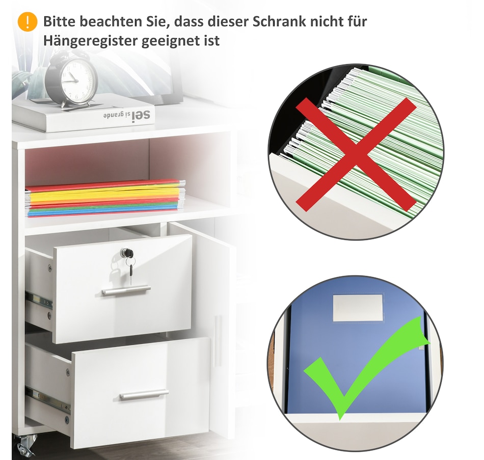 Image 997292_ALTMORE14.jpg, Product 997-292 / Price $134.99 - $149.99, HOMCOM File Cabinet With 2 Lockable Drawers from HOMCOM on TSC.ca's Home & Garden department