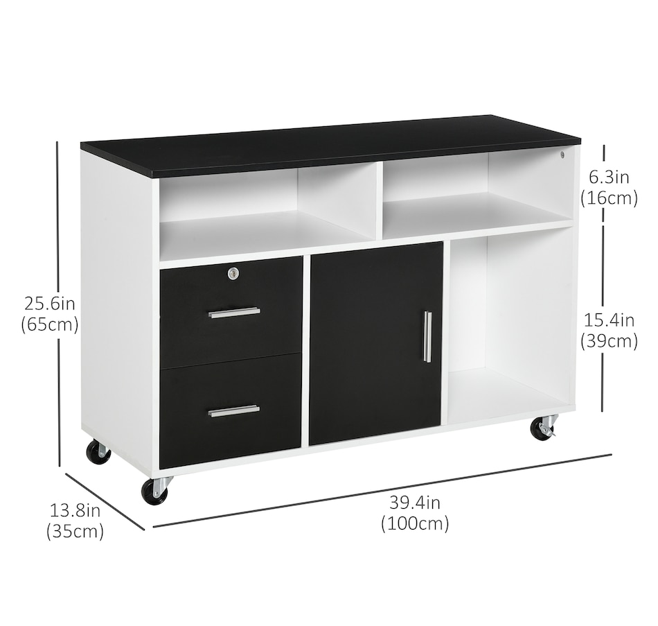 Image 997292_ALTMORE2.jpg, Product 997-292 / Price $134.99 - $149.99, HOMCOM File Cabinet With 2 Lockable Drawers from HOMCOM on TSC.ca's Home & Garden department