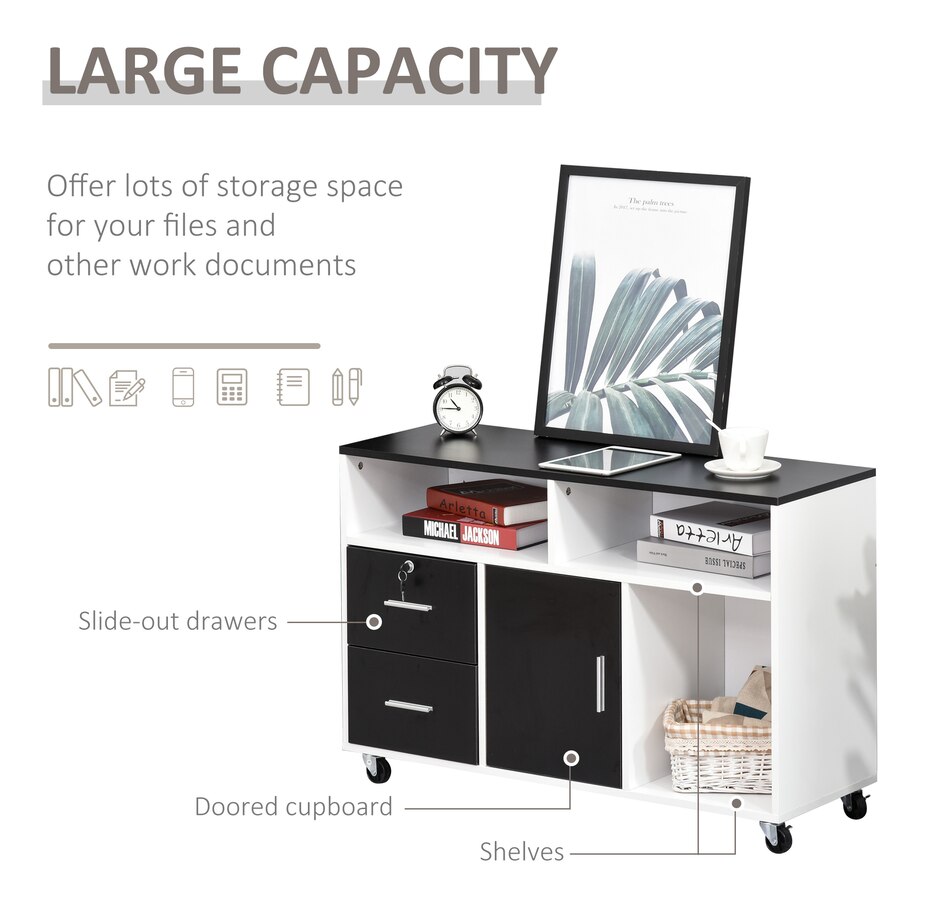 Image 997292_ALTMORE3.jpg, Product 997-292 / Price $134.99 - $149.99, HOMCOM File Cabinet With 2 Lockable Drawers from HOMCOM on TSC.ca's Home & Garden department