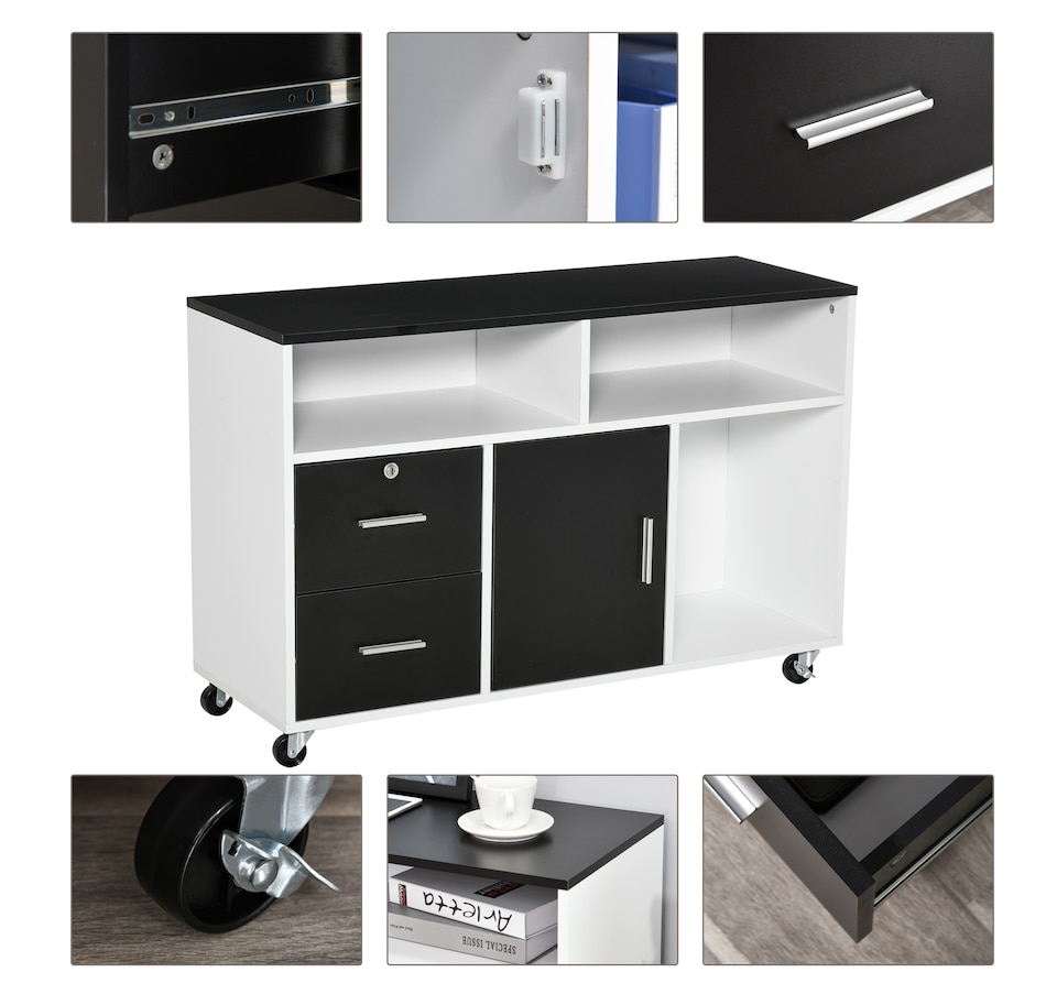 Image 997292_ALTMORE6.jpg, Product 997-292 / Price $134.99 - $149.99, HOMCOM File Cabinet With 2 Lockable Drawers from HOMCOM on TSC.ca's Home & Garden department