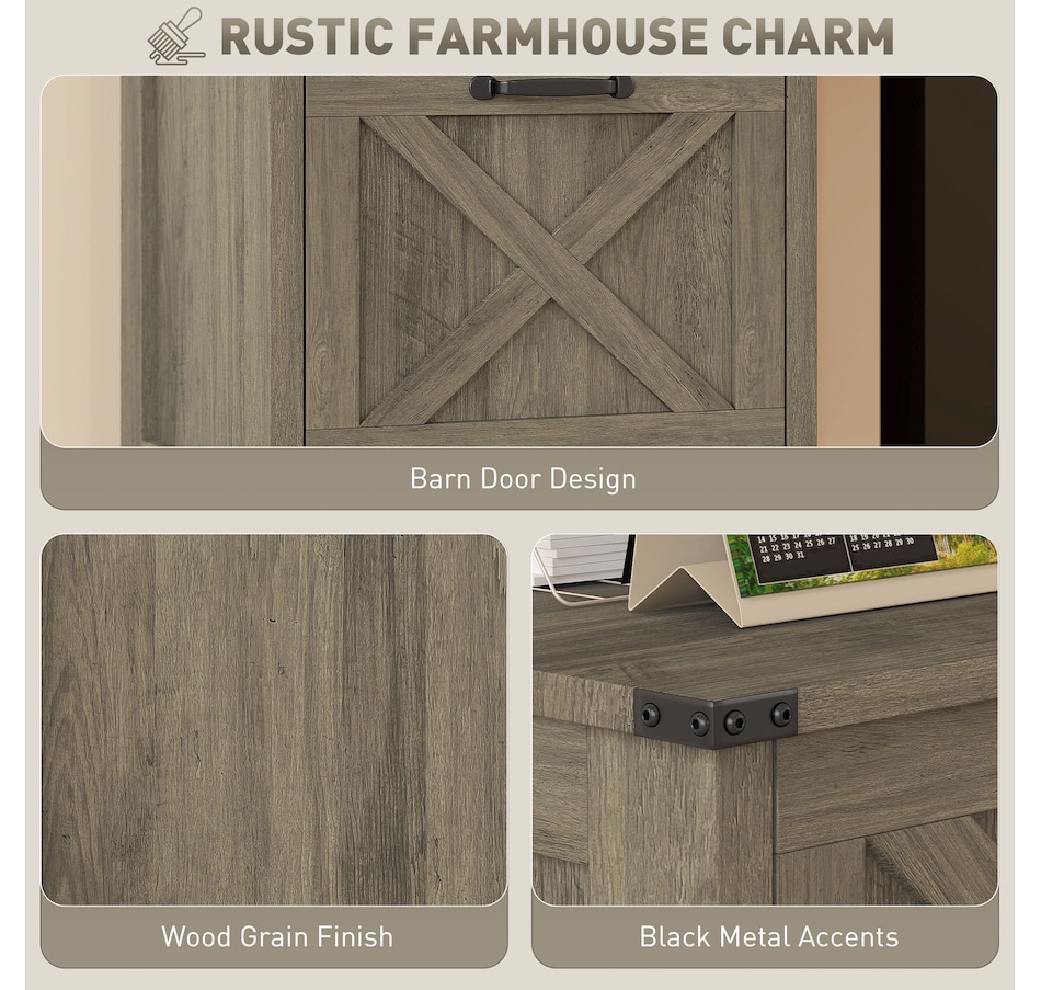 Image 997293_ALTMORE3.jpg, Product 997-293 / Price $109.99 - $112.99, HOMCOM 3 Drawer File Cabinet Filing Cabinet for A4 Letter Size Grey Wash from HOMCOM on TSC.ca's Home & Garden department