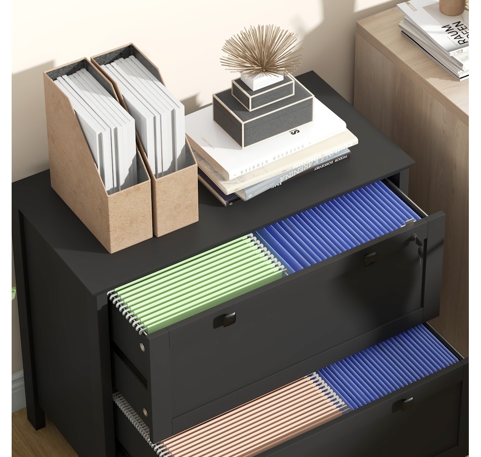 Image 997294_ALTMORE23.jpg, Product 997-294 / Price $124.99 - $162.99, HOMCOM 2 Drawer Filing Cabinet with Lock, Keys and Hanging Bar from HOMCOM on TSC.ca's Home & Garden department