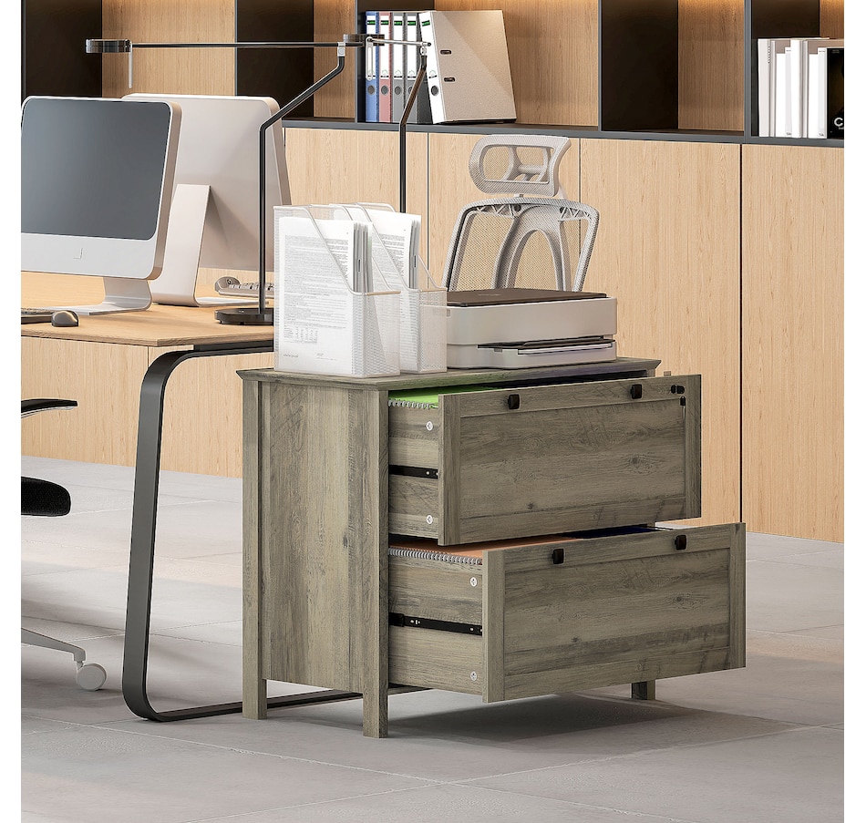 Image 997294_ALTMORE39.jpg, Product 997-294 / Price $124.99 - $162.99, HOMCOM 2 Drawer Filing Cabinet with Lock, Keys and Hanging Bar from HOMCOM on TSC.ca's Home & Garden department